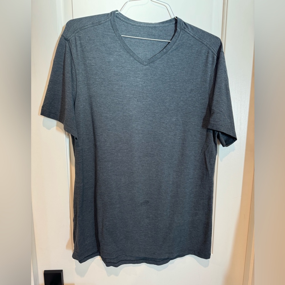 lululemon athletica Charcoal Short Sleeve Tee